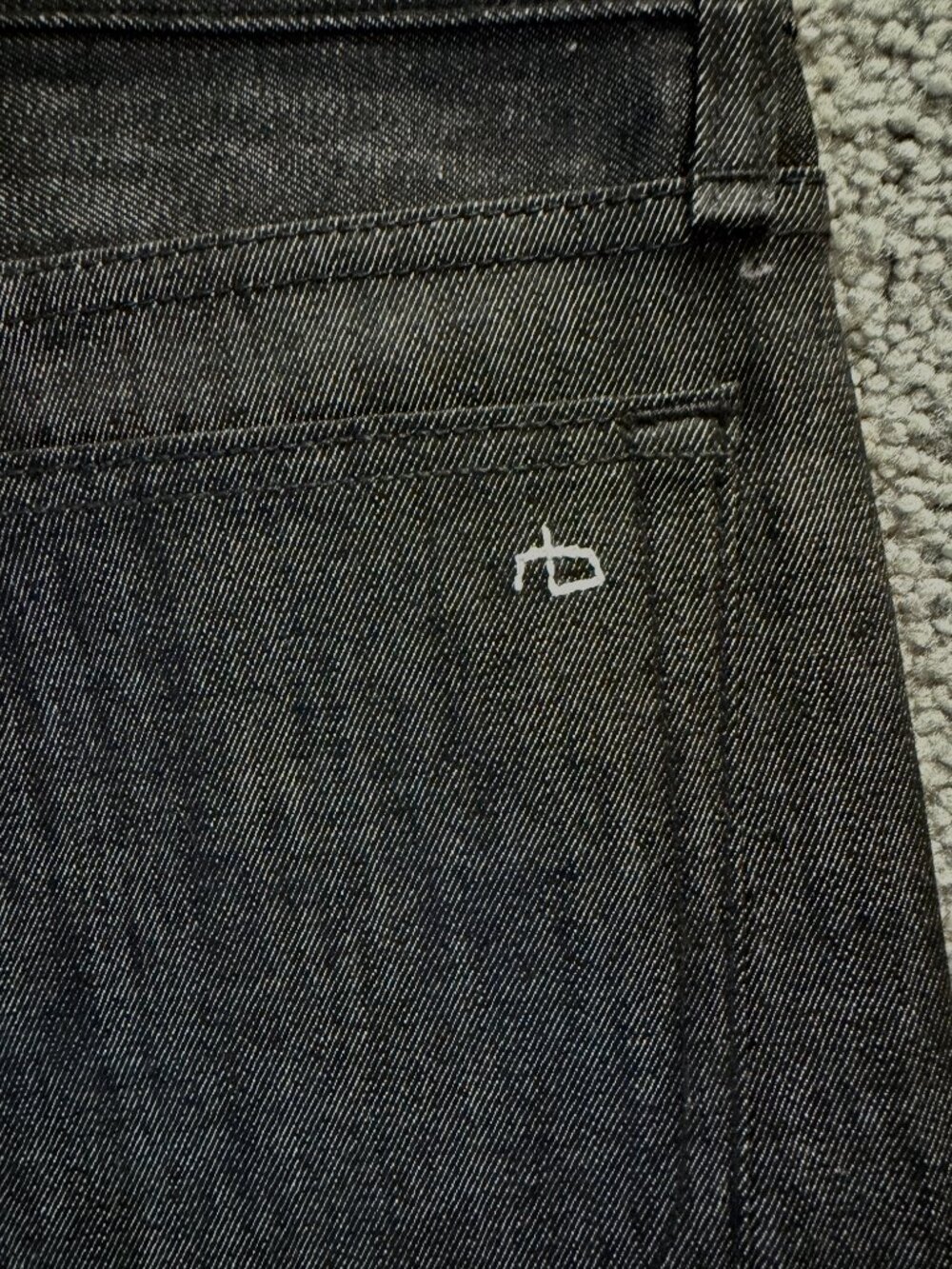 Rag & Bone Fit 2 Japanese Kaihara denim Men's Sz. W31-L32 Black-New Without Tags - Picture 11 of 14